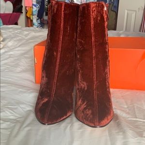 Zara Shoes - Zara velvet boots Zara Shoes - Zara velvet boots